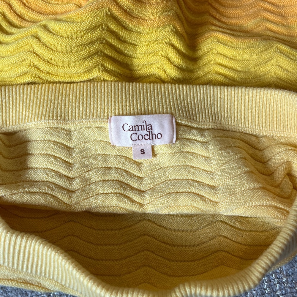 Yellow skirt